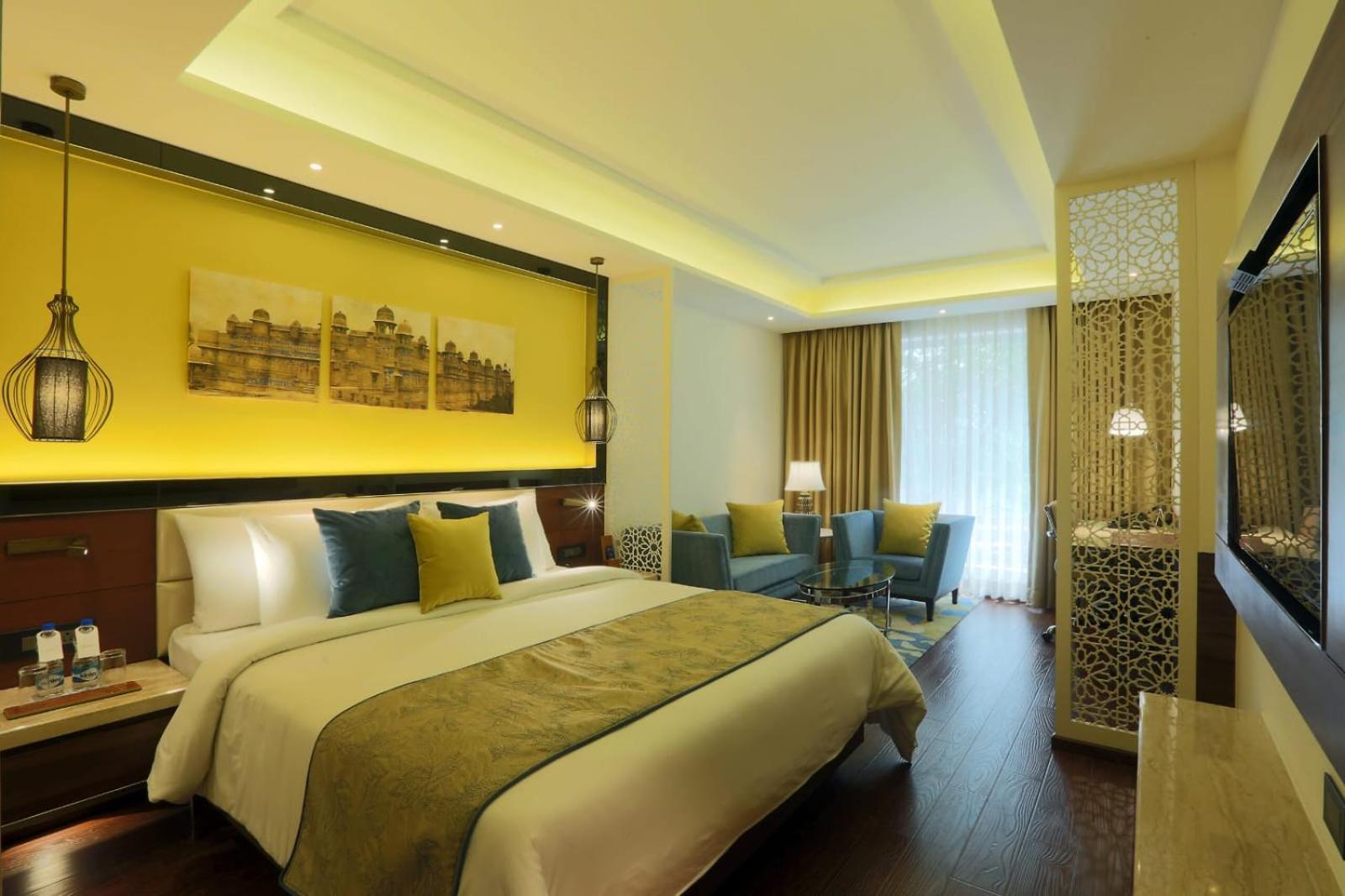 Hotel Prithvi-Raj Near Delhi Airport Нью-Дели Экстерьер фото